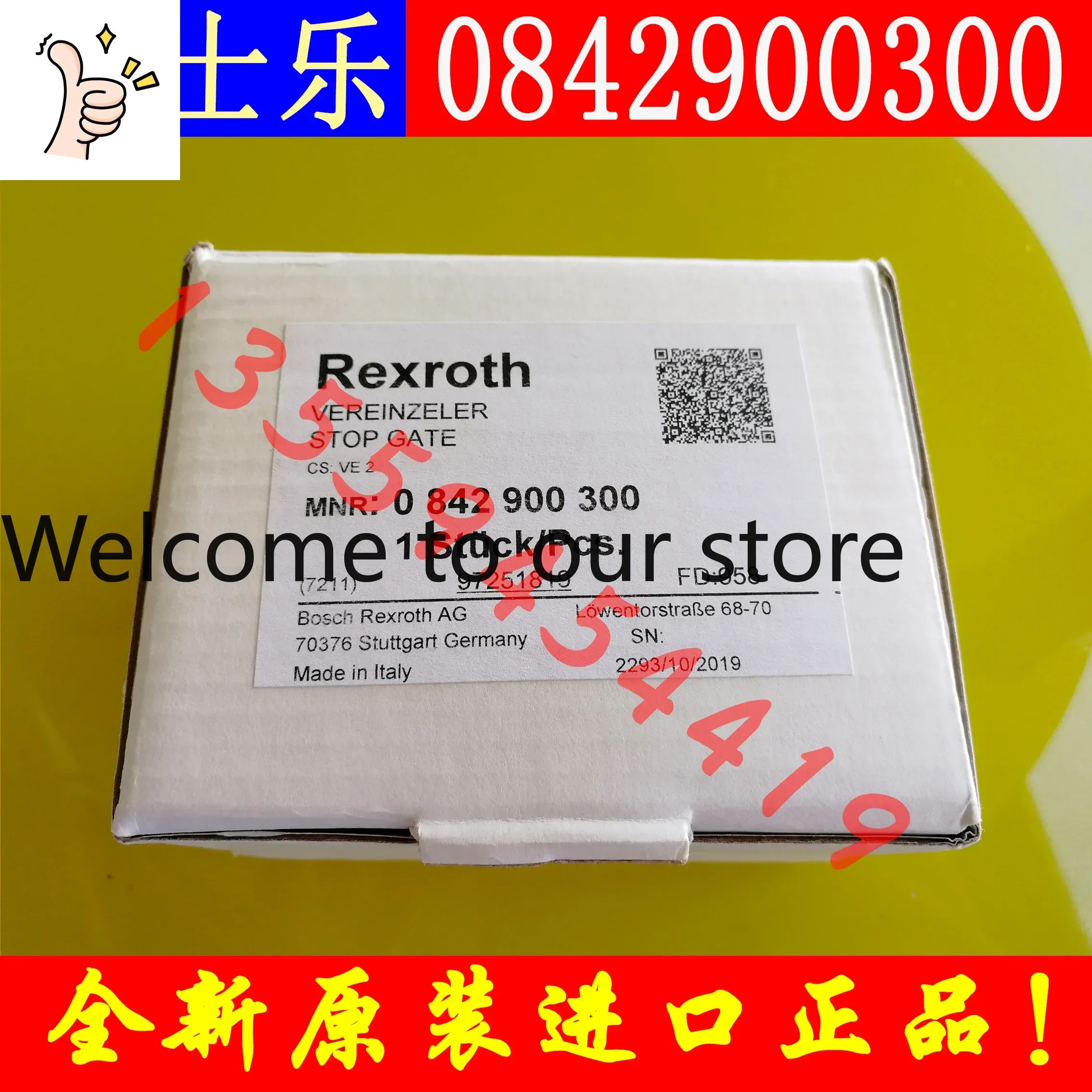 2026.4 Rexroth Blocker 0842900300 Original Genuine Free Shipping Bargaining Order