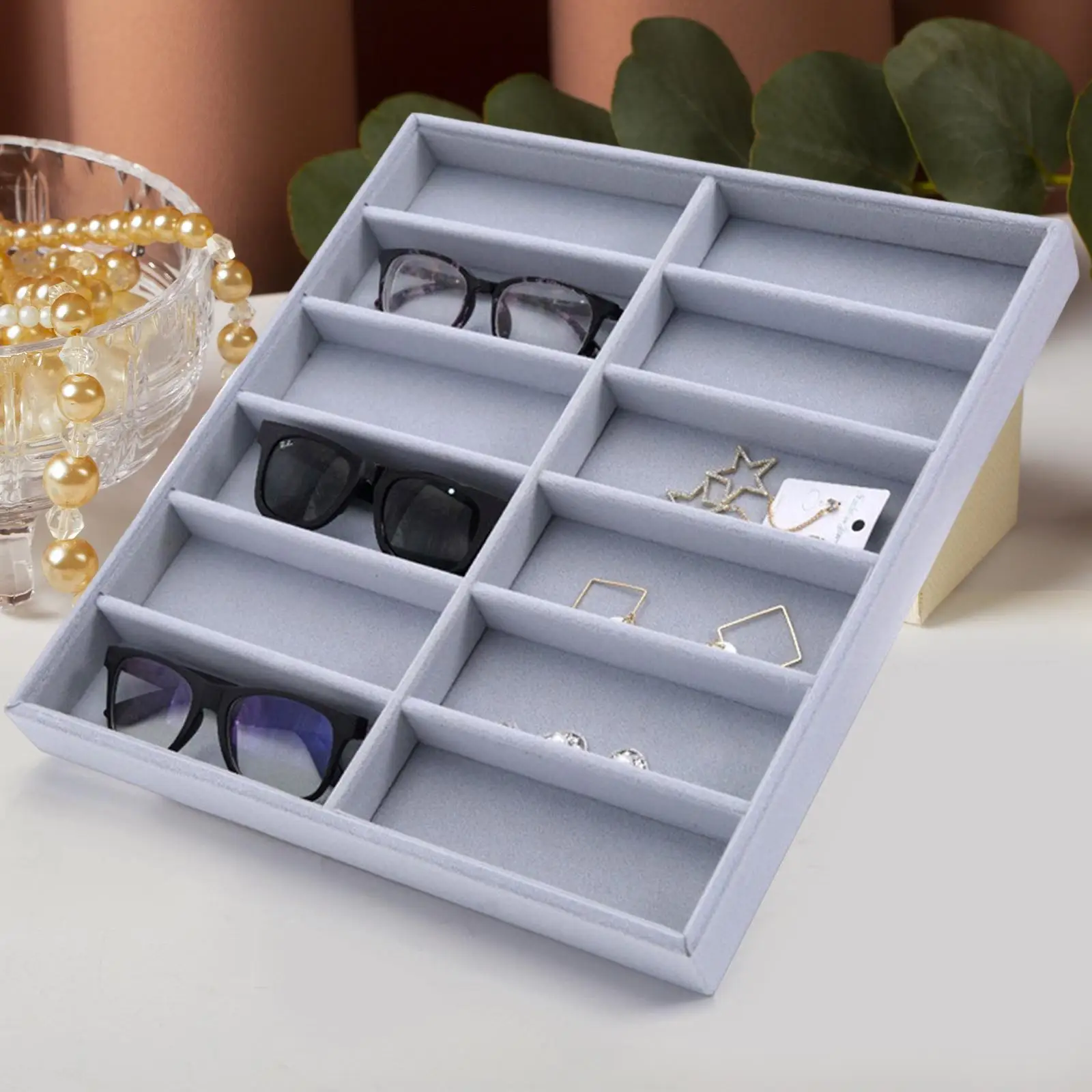 

Sunglasses Organizer Glasses Storage Tray Sunglasses Display Case Eyeglass