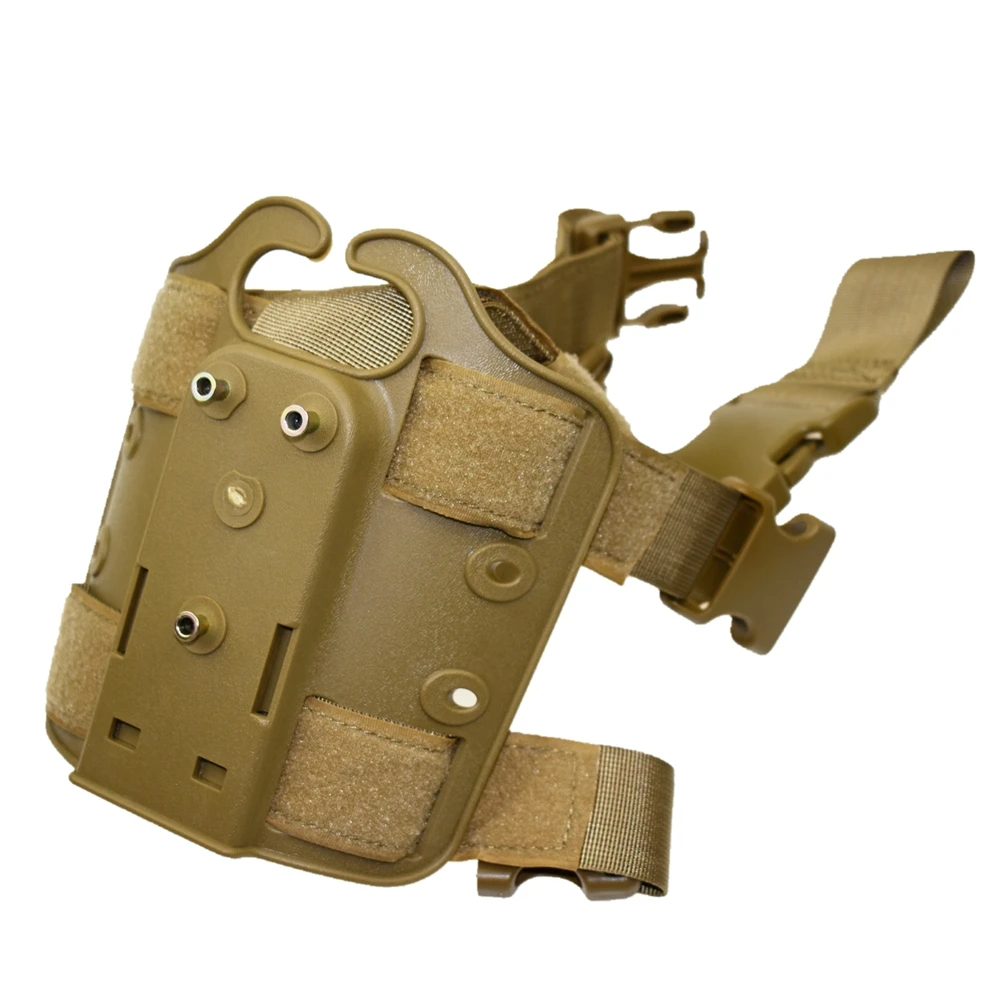 Airsoft Drop Leg Platform Tactical Thigh Mount Rig Platform Drop Leg Holster Panel Leg Shroud with Detachable Harness