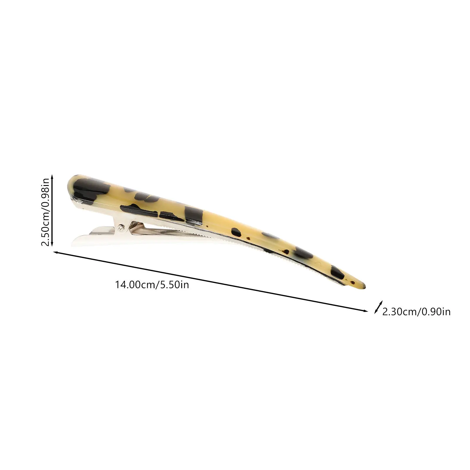 6Pcs Ox Horn Hairpin Collection Fashion Hair Clips for Girls Elegant Design Easy Carry Travel Hair Decoration Styling Tool