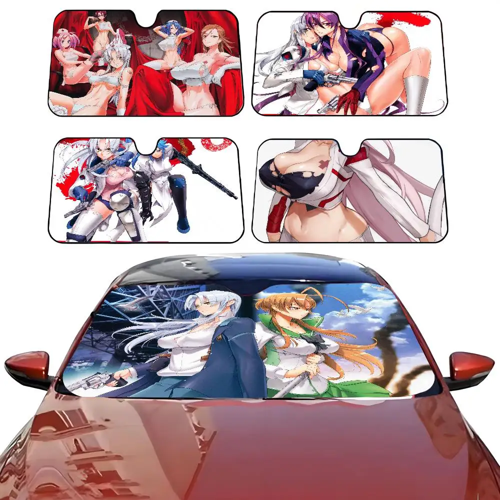 

ANIME Triage X Car SunShade Parasol Car Windshield Sun Shade UV Protection and Interior Cooler