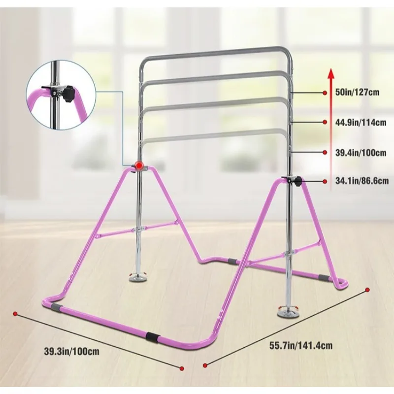Multi-position Adjustable Folding Pull-up Bar Indoor and Outdoor Fitness Equipment