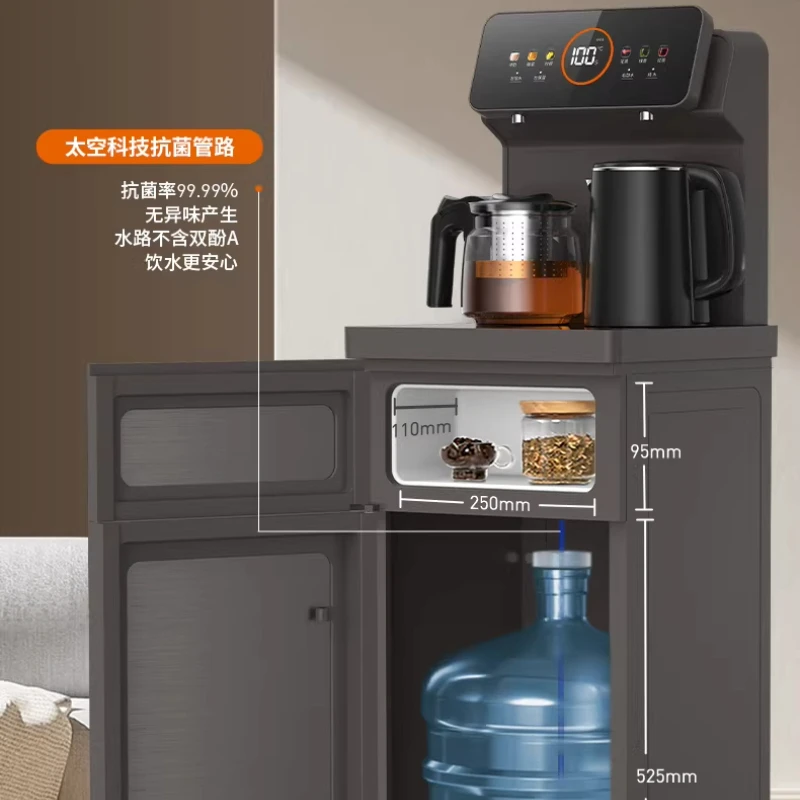 Intelligent 316L Tea Bar Machine Multifunctional Fully Automatic Vertical Water Dispenser for Home Living Room