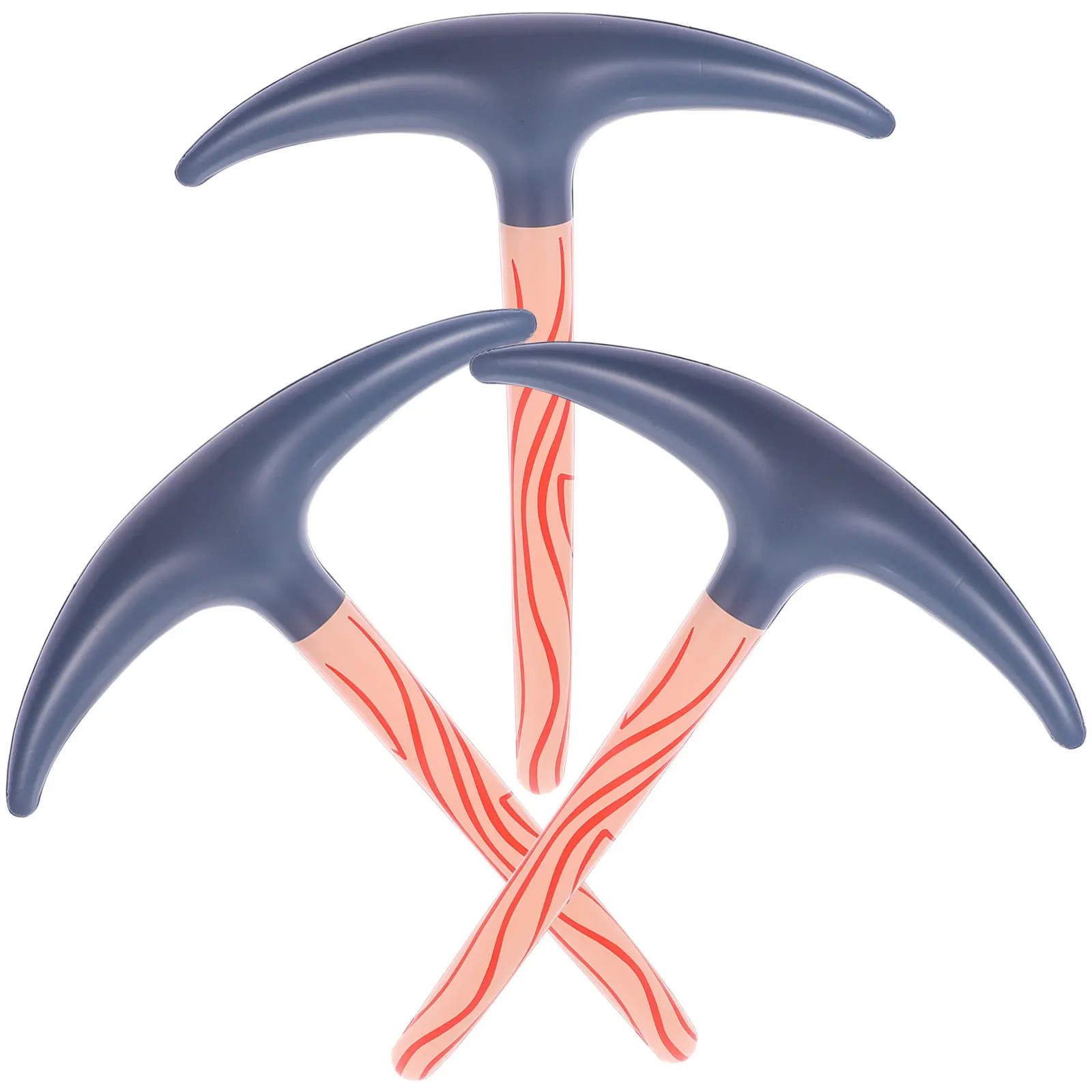 

3Pcs Inflatable Pickaxe Novelty Party Decoration Halloween Birthday PVC Large Funny Pool Prop Inflatable Pickaxe Toys