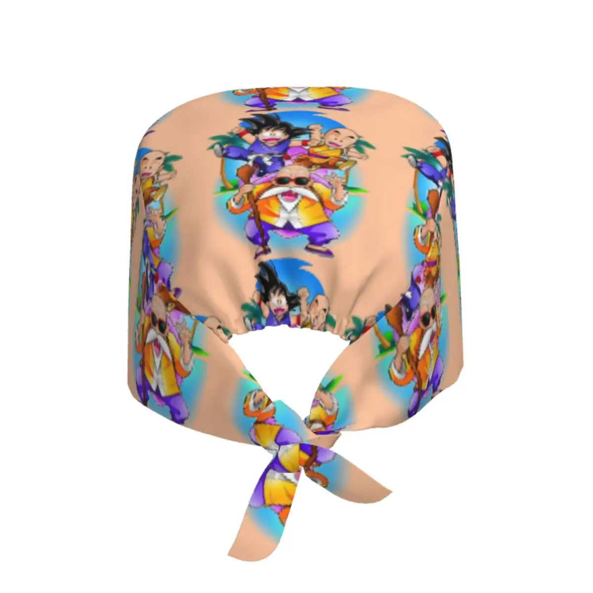 Custom Goku Breathable Nursing Work Cap Surgical Scrub Caps Unisex Nurse Medical Cap Work Scrubs Hat for Medical Surgical