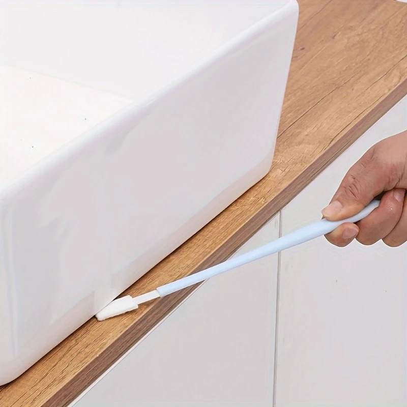 10/30Pcs Disposable Crevice Brush, Replaceable Head Cleaning Brush for Home Window Keyboard