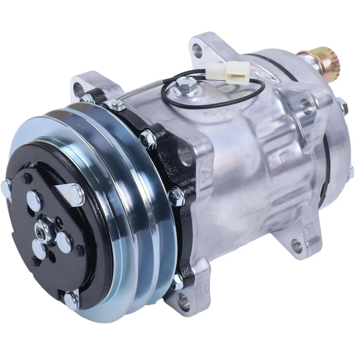 

12V SD7H15 A/C Compressor 85817170 For New Holland Backhoe Loader B110 B115 B95 B90B LB75 LB110.B LB75.B