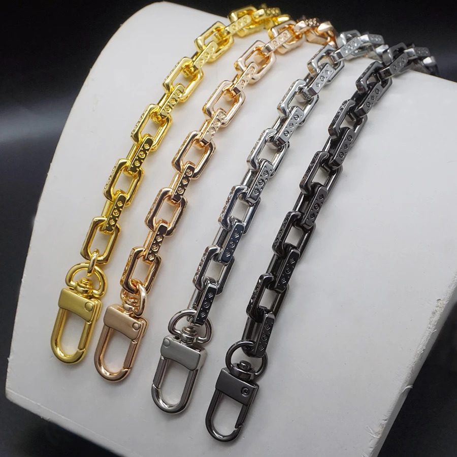 Alloy Bag Chain Single Buy Chain Accessories Single Shoulder Strap Bag Chain Messenger Belt Replacement Female Metal Bag Strap