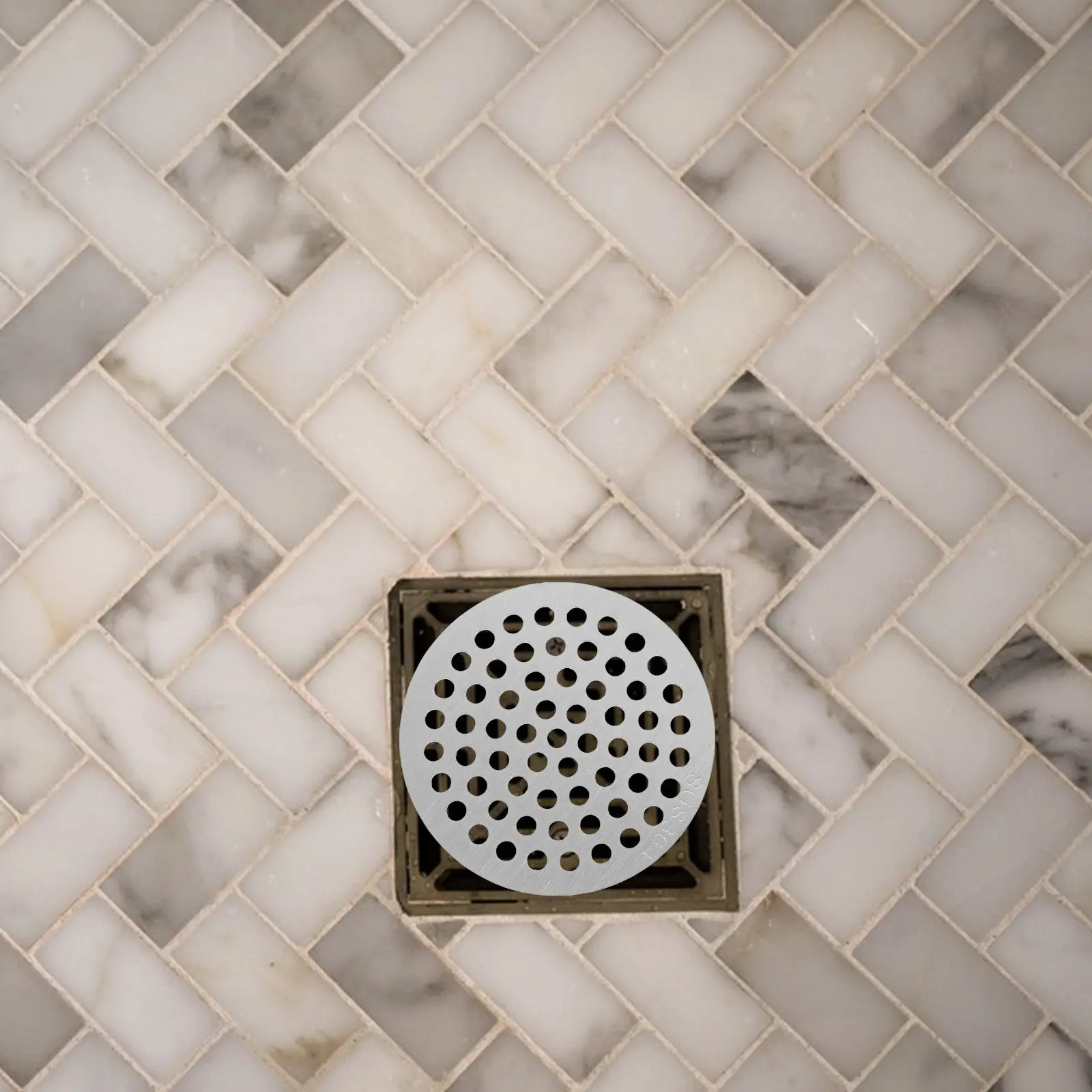 

Круглая крышка для слива из нержавеющей стали для душа, ванны, раковины в ванной комнате, с фильтром для волос, для плавного потока воды, предотвращающая засоры в полу