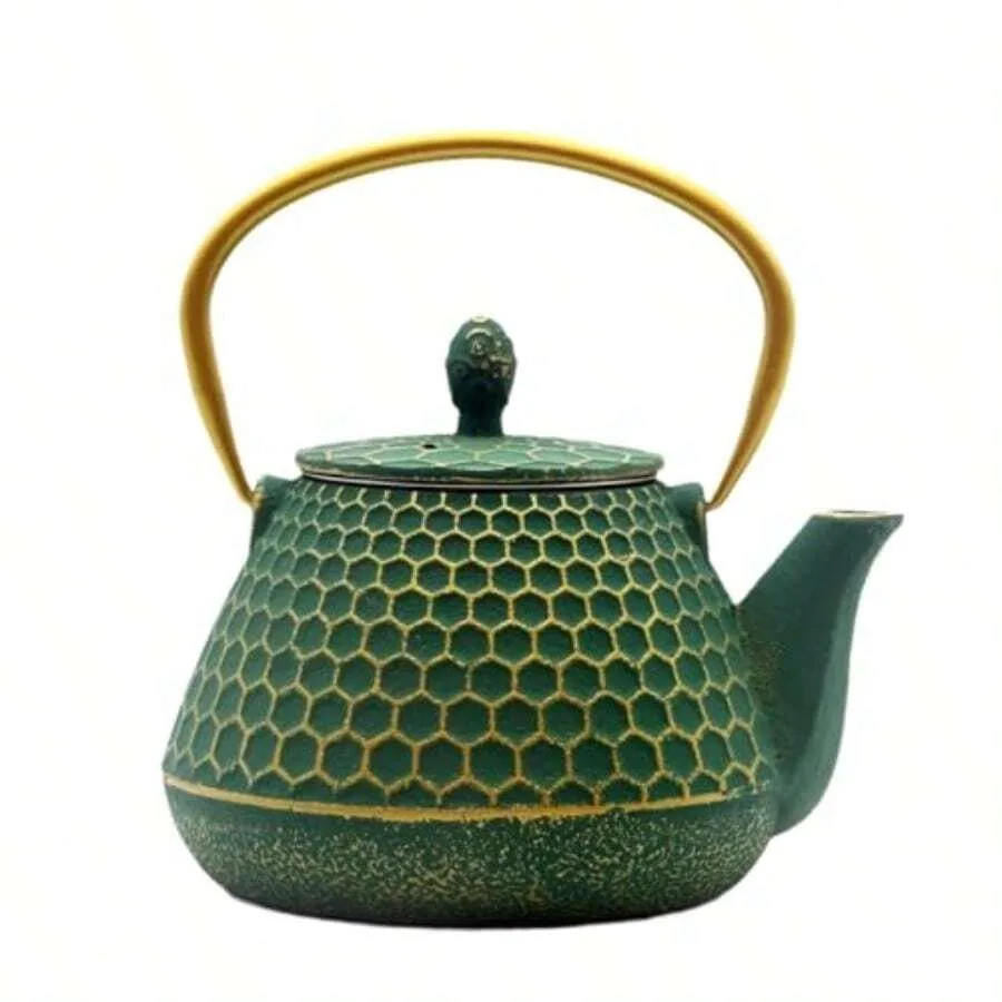 

Cast Iron Tea Kettle Japanese Tetsubin Teapot Coated With Enameled Interior Durable Cast Iron Teapot With Stainl Steel Infuser
