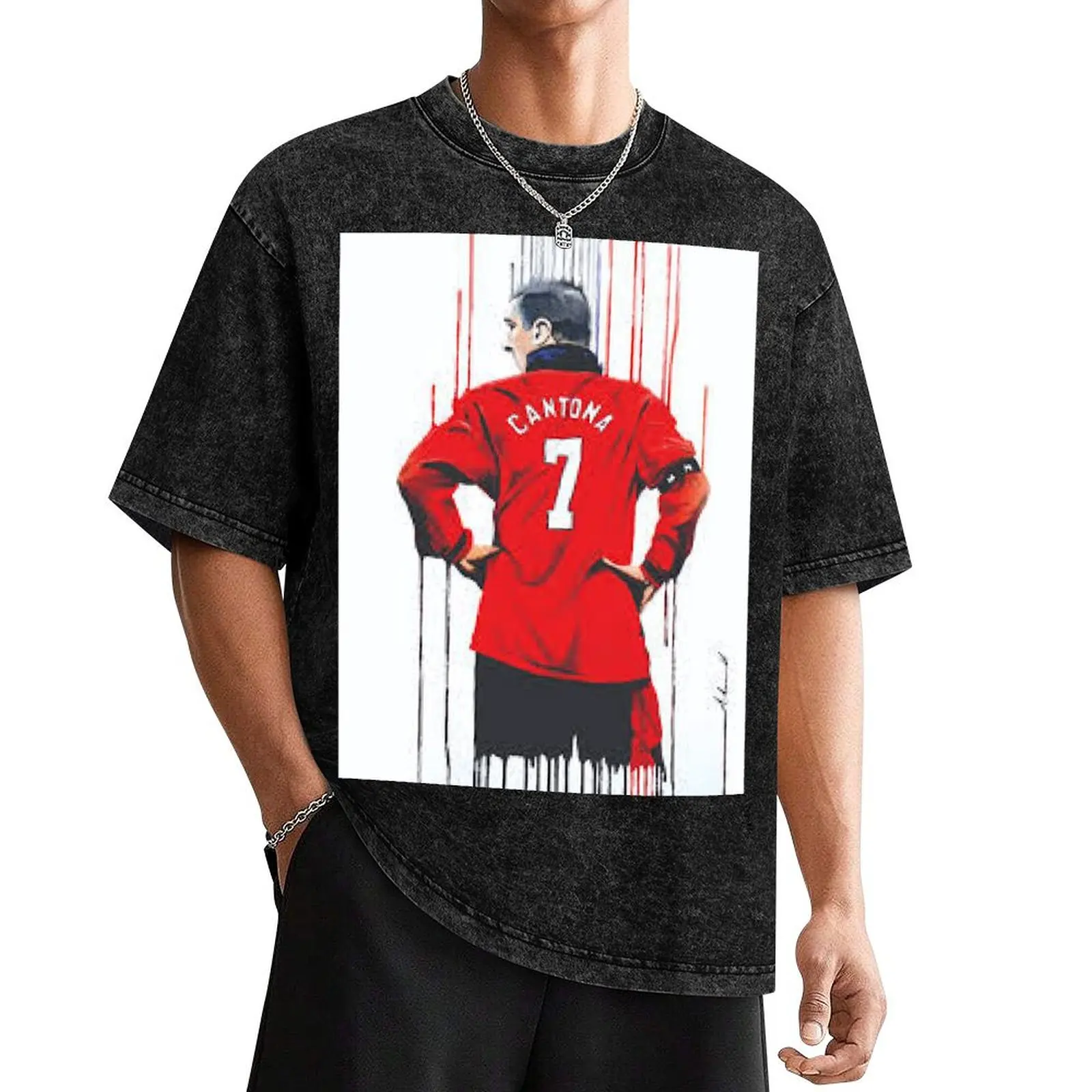 Eric Cantona Manchester United t-shirt T-Shirt sublime cute tops cheap stuff cotton t shirt men