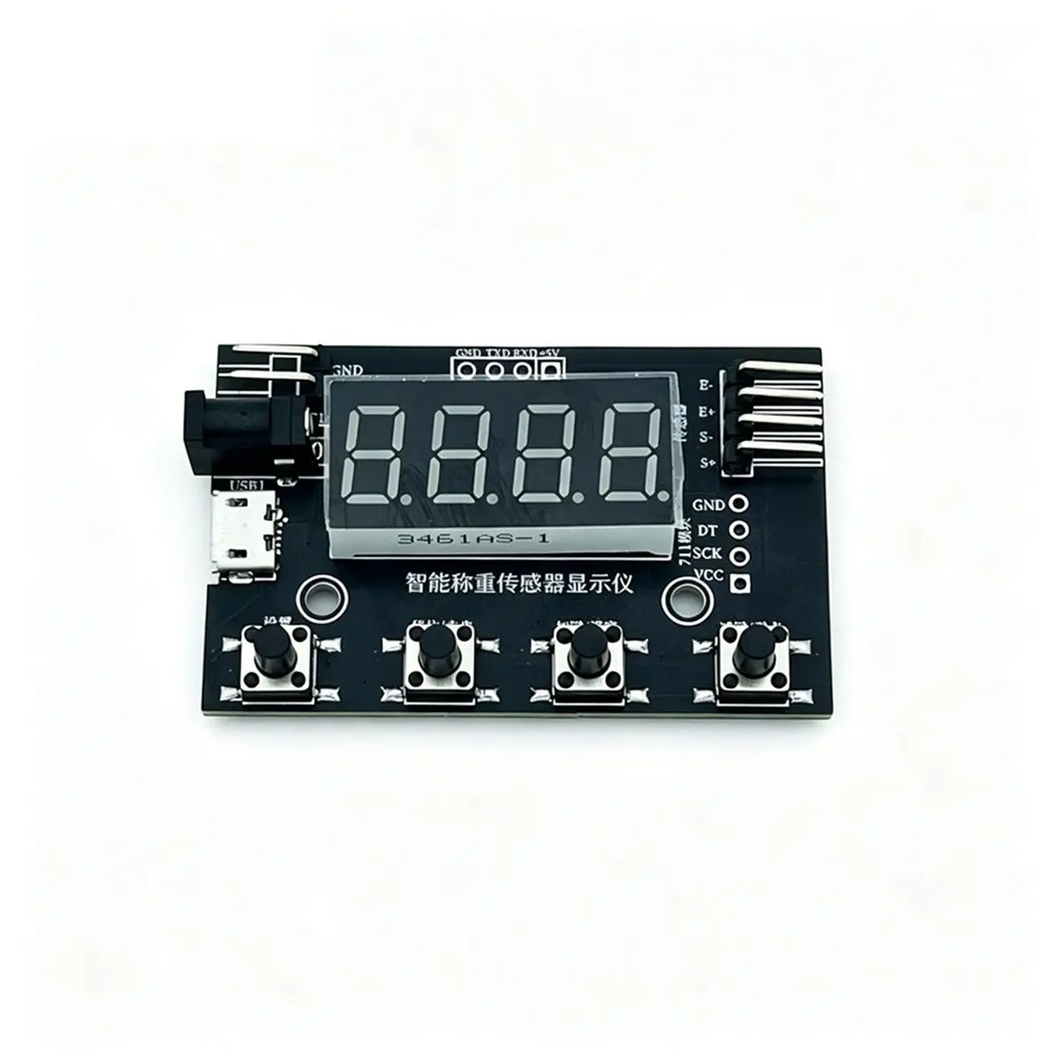 update. HX711 Smart Load Cell Display 24-Bit Weighing Indicator Electronic Scale Tensile Compressive Forces Dynamic Torque Value view 5