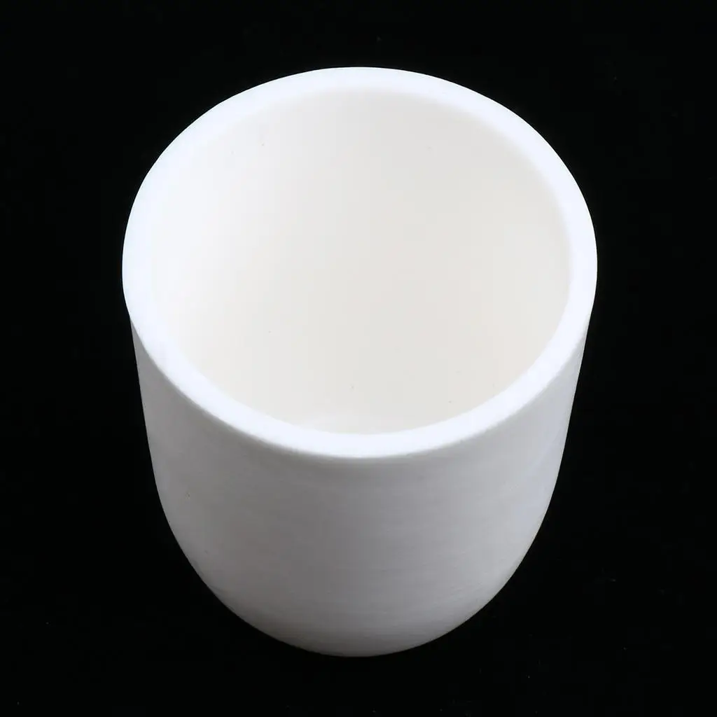 High Purity Alumina Crucible Laboratory Melting Container Chemical and Thermal Resistant for Science Projects