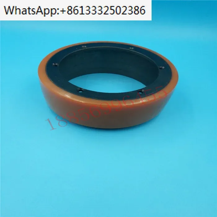 Small King Kong 6-hole drive wheels, ground cattle polyurethane wheels, electric pallet trucks, driving wheels 210*70*83