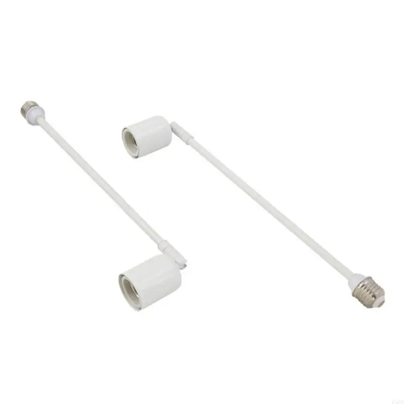 D5BB Adjustable E27 Ceramics Lamp Holder Extension Heat Resistant for LED/Incandescent Lights