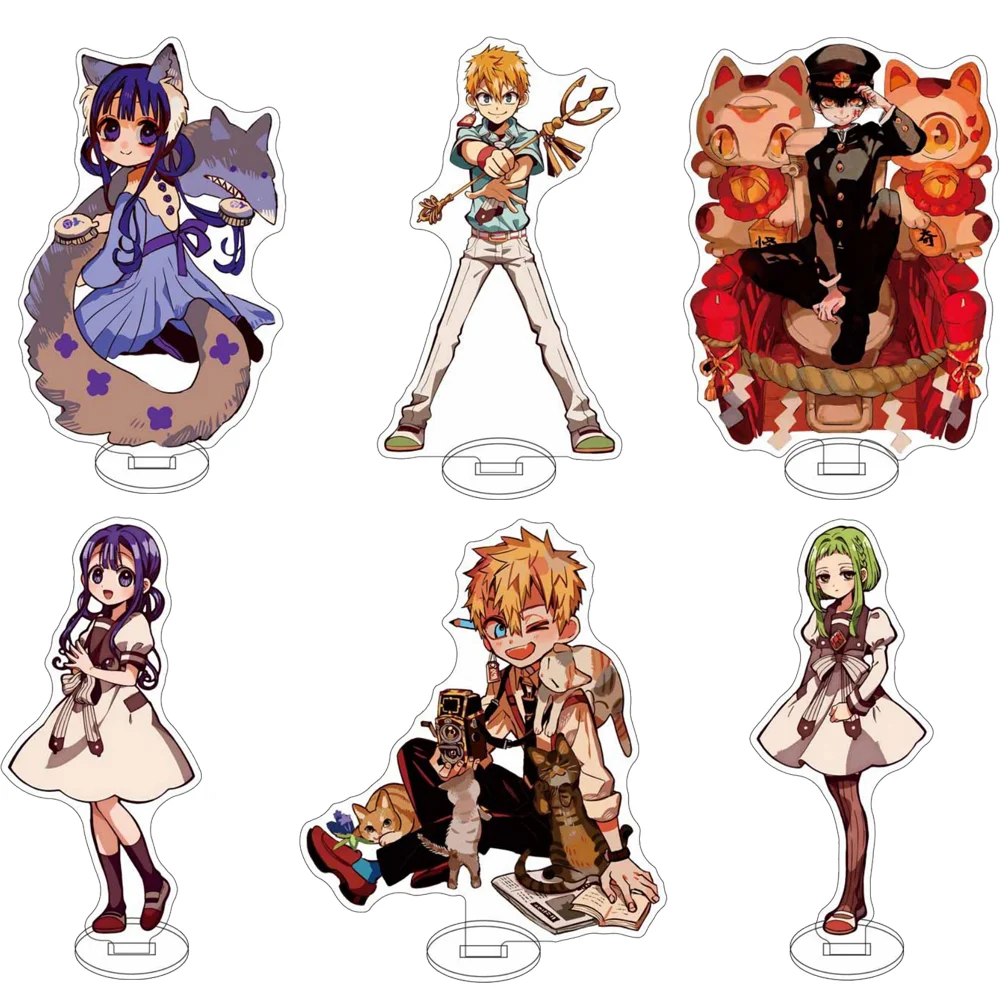 15CM hot Anime Toilet-bound Hanako-kun Acrylic Stand Model figure Cosplay Characters Ornament Accessories Goods Collection Gifts