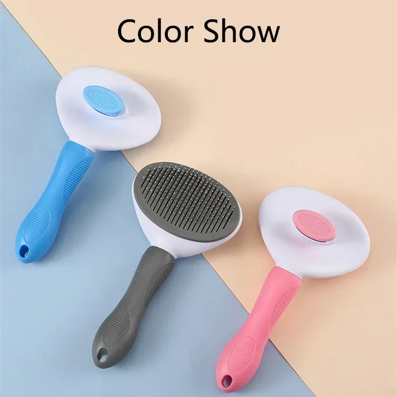 Pet Accessories for Cats Hair Removal Tool Grooming Dog Brush Cats Comb Animal Stainless Steel Beauty Massage Supplies Products