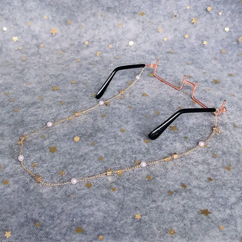 Half Frame Glasses Chain Semi-rimless Underframe 20cm 1/3 bjd Doll 8.5cm /6cm Width 3.35 /2.36Inch Mini Toy Facial Decoration