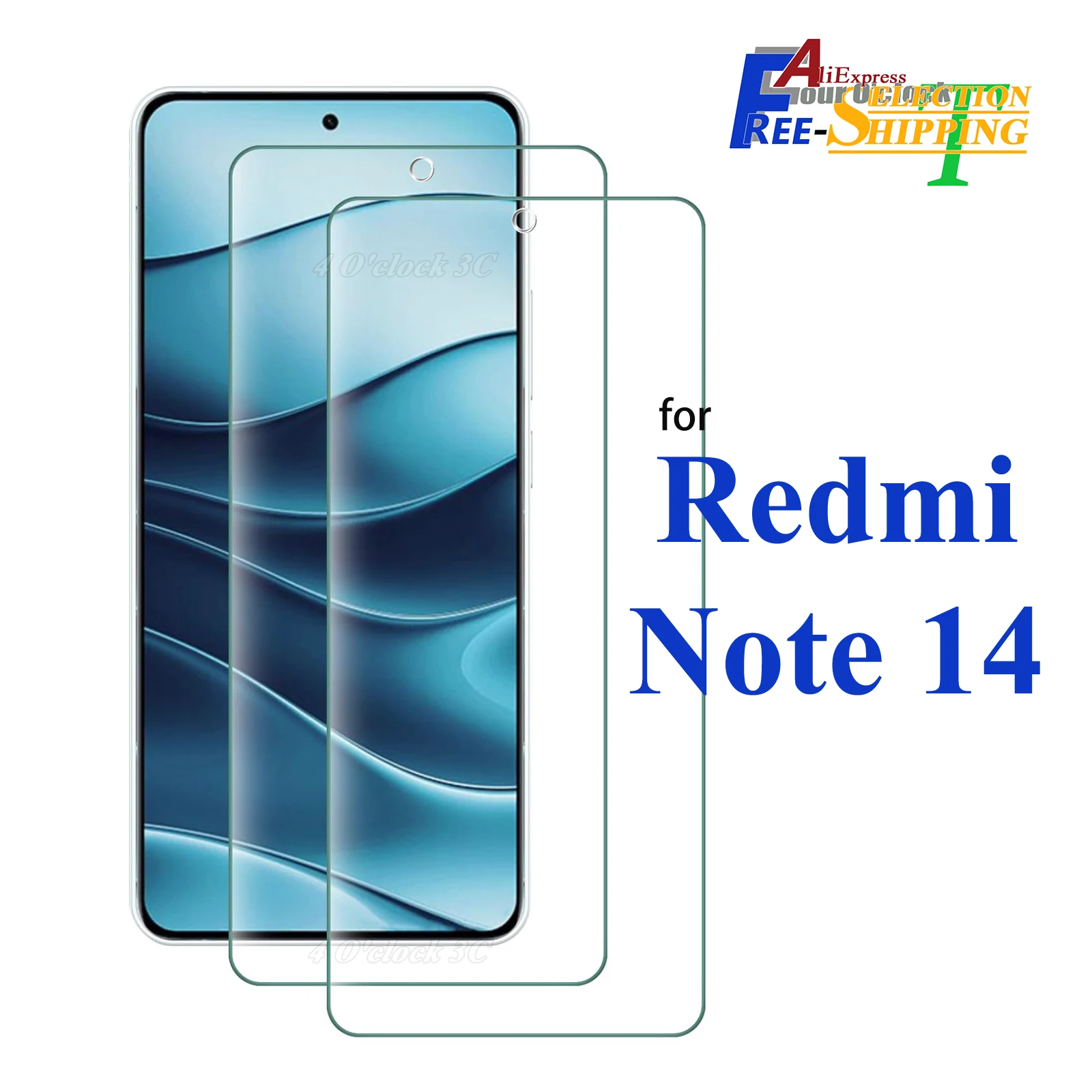 For Xiaomi Redmi Note 14 5G 6.67 inch Screen Protector Tempered Glass Crystal Mica 9H HD Clear Transparent Anti Scratch