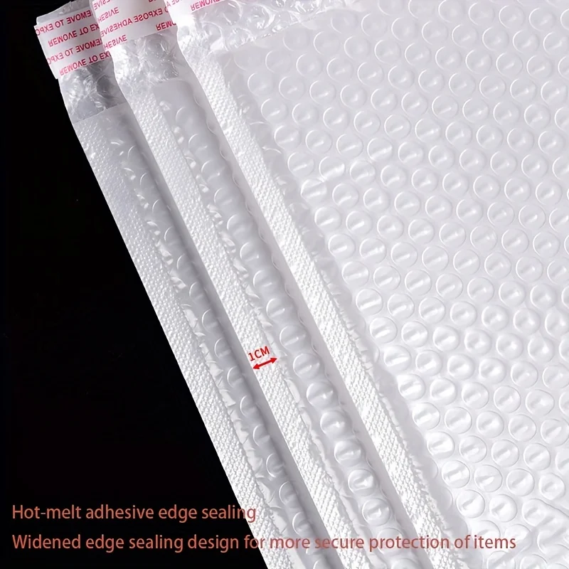 9.5X6Inch Bubble Mailers Witte Poly Gewatteerde Enveloppen Medium Mailing Ondoorzichtige Verpakking Post Zelfzegel Waterdichte Verzendzakken