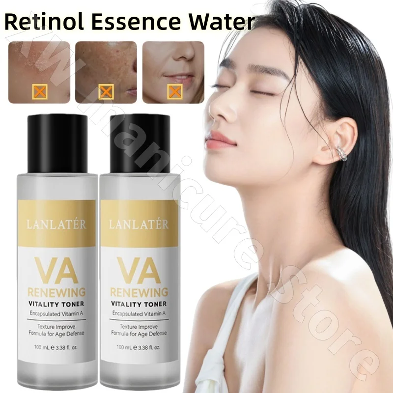

Retinol Essence Water Hydrating Soothing Brightening Firming and Elasticity Improves Dry Dull and Loose Skin Toner 100ml