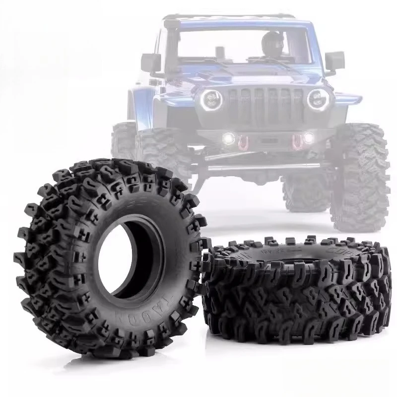 2.2-inch Tires Suitable for CROSSRC Rhino 1/10 and 1/8 Scale Universal Remote Control Car
