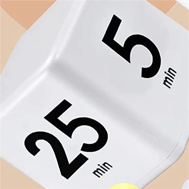 

【Flash Sale】3X Square Timer Kitchen Timer Time Management Timer For Gravity Sensor Flip For Time Management