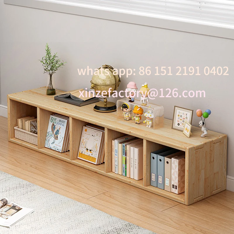 Customizable all solid wood , lockers, balcony bookshelves, wall cabinets
