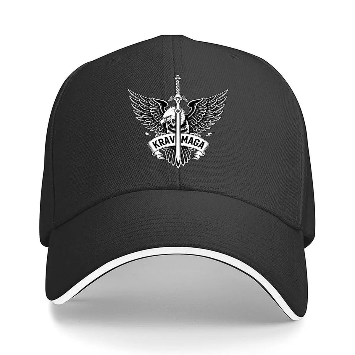 Krav Maga Eagle Sword Wings Emblem Hip Hop hat Fashion Outdoor Sports Sandwich Baseball Cap