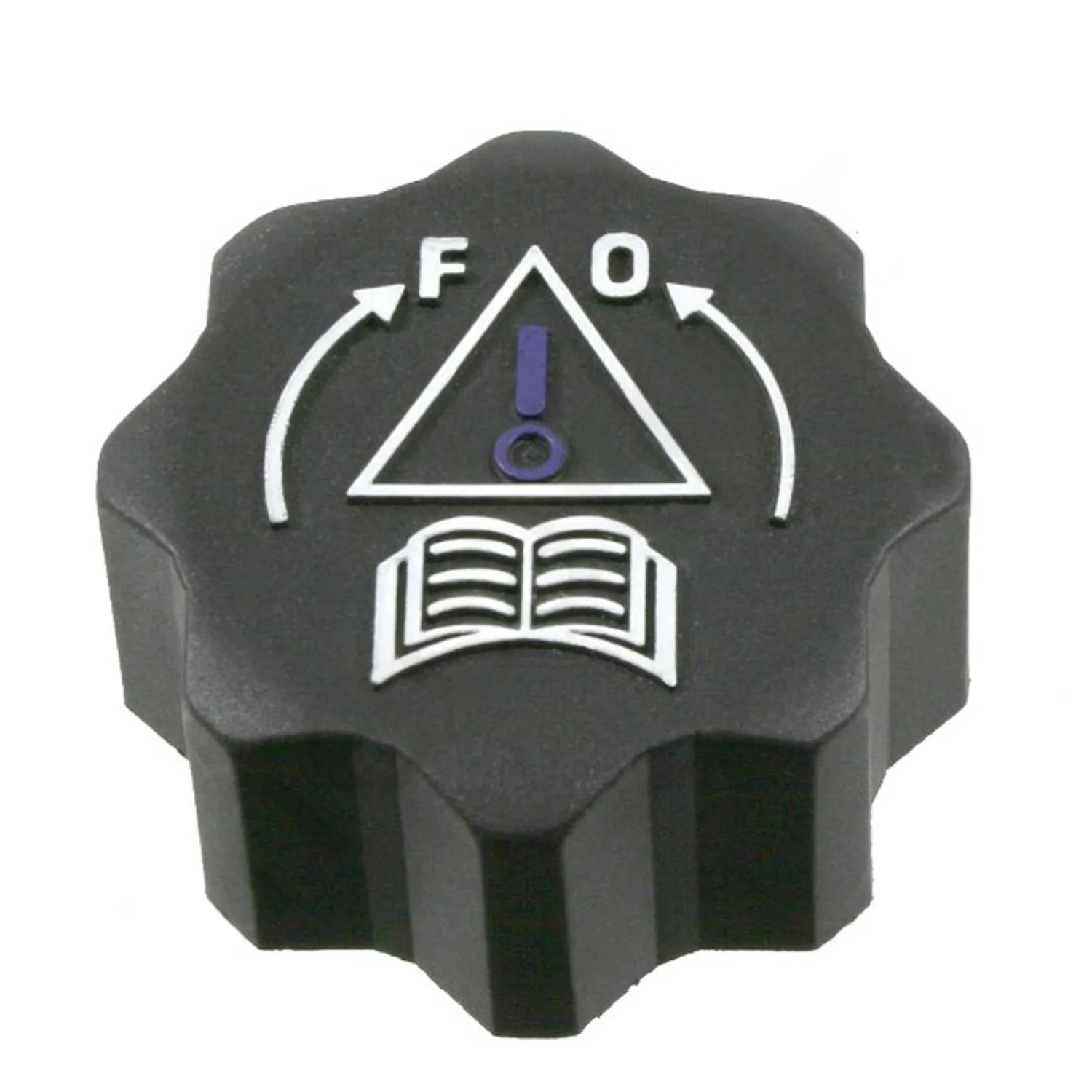 

1pc Car Coolant Expansion Tank Radiator Cap Black Plastic For Peugeot 206 207 307 308 3008 1998-2016 Car Accessories