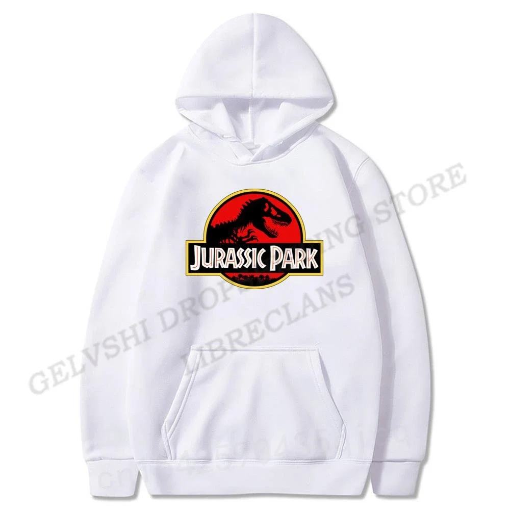 Jurassic Park Hoodies Vintage Print Sweatshirts Men Women Fashion Neutral Loose Sweatshirt Oversized Hoodie Tracksuit Clothing