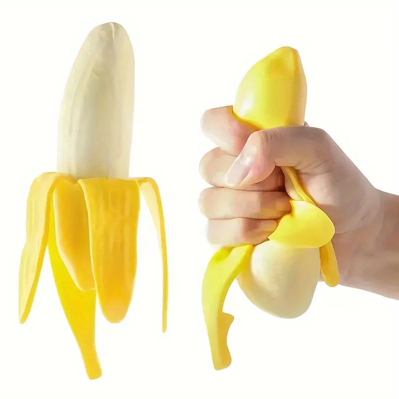 Peeling Bananas, Kneading Music, Pressure Reducing Ball Toys, Fruit Pressure Balls, Squeezing Toys, Slowly Increasing Elasticity