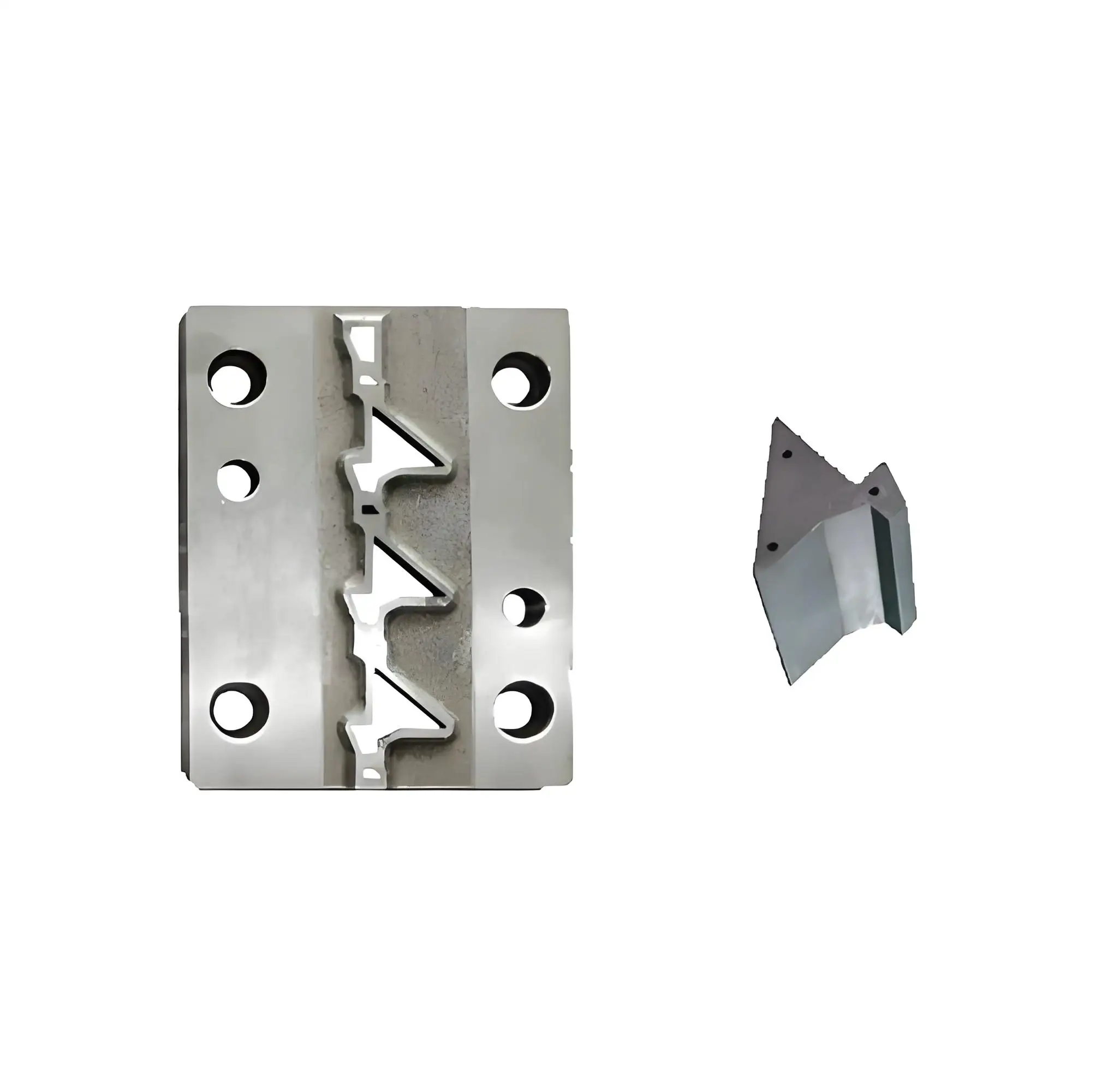 Precision High Quality Steel Notch Punch Die Set OEM/ODM Customized Model Replacement Parts HVAC Fin Press Mold Tube Processing