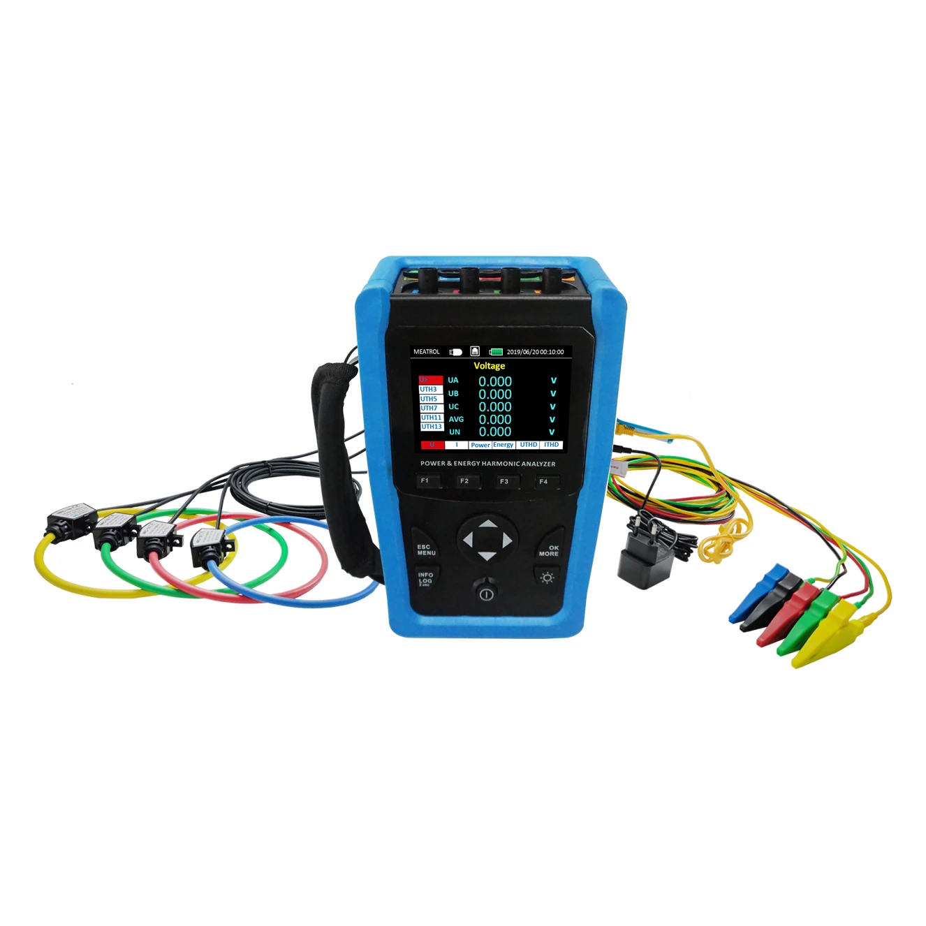 

Meatrol Factory Price ME440 LAN RJ45 Three Phase Rogowski Data Logger Power Quality Energy Analyzer