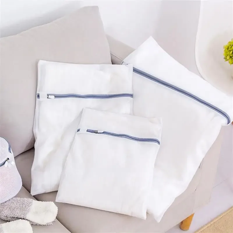 20 Set Mesh Laundry Bag Polyester Laundry Wash Bags Coarse Net Laundry Basket Laundry Bags for Washing Machines Mesh Bra