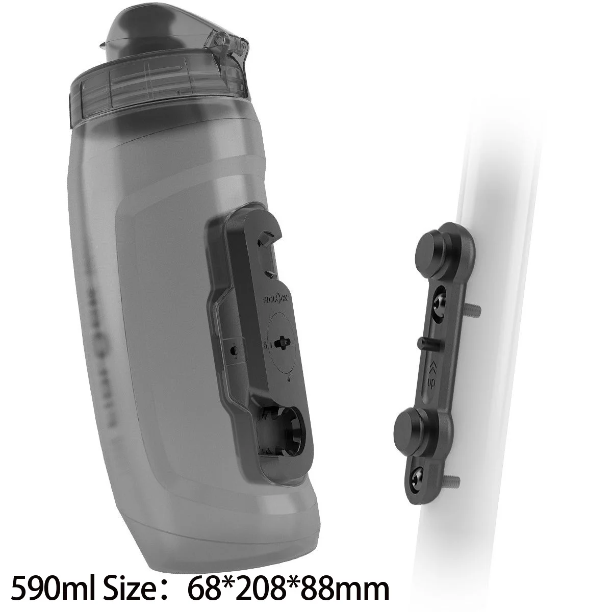 FIDLOCK TWIST Magnets Flaschenhalter für Fahrräder, kabellose Flaschenhalterung, 450ML/590ML/800ML, mit magnetischer Befestigung für Flaschenhalter – Detail 2