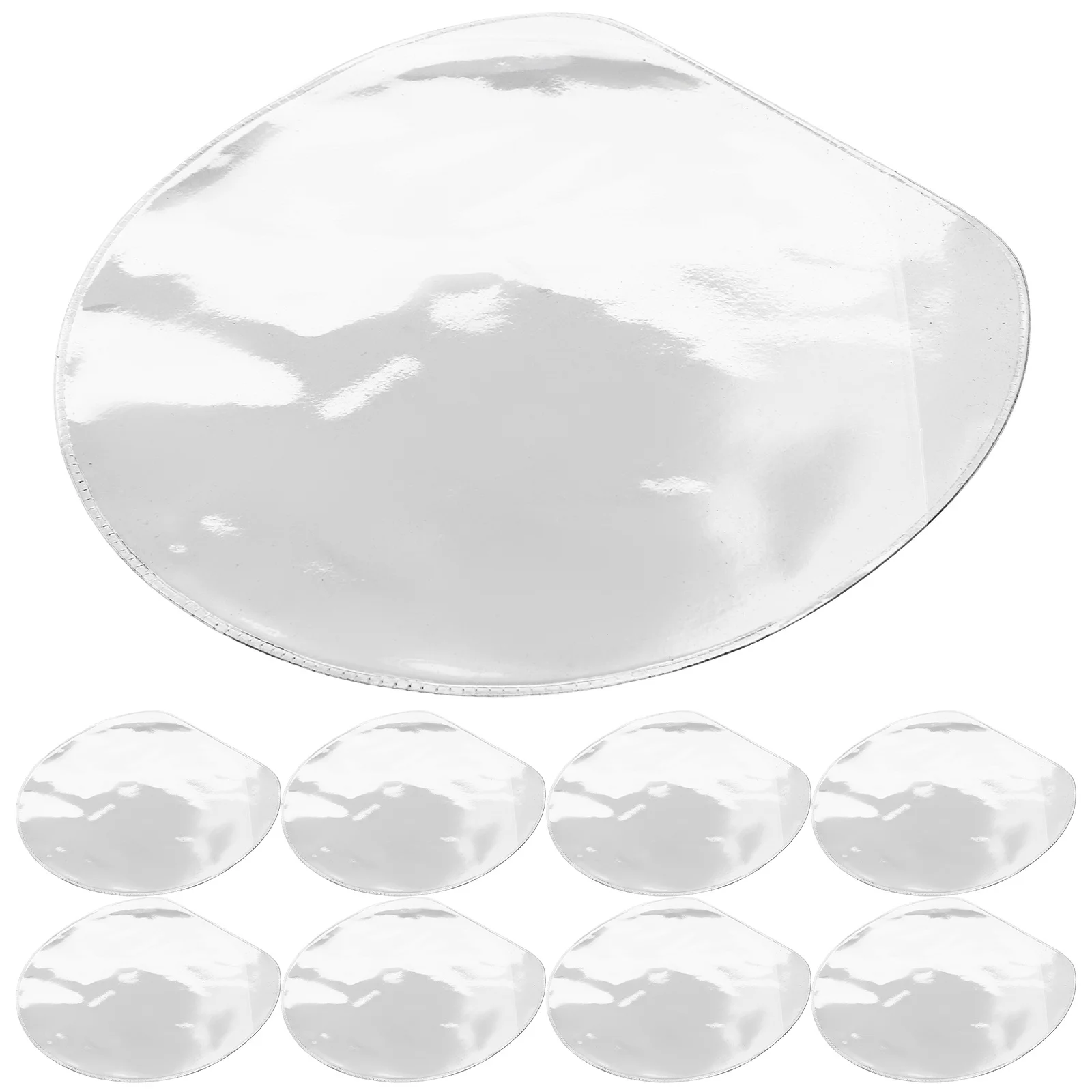 10 قطعة طبقة رقيقة واقية المهنية مضرب حامي العرض واضح الجدول لاصق مجداف التنس #1