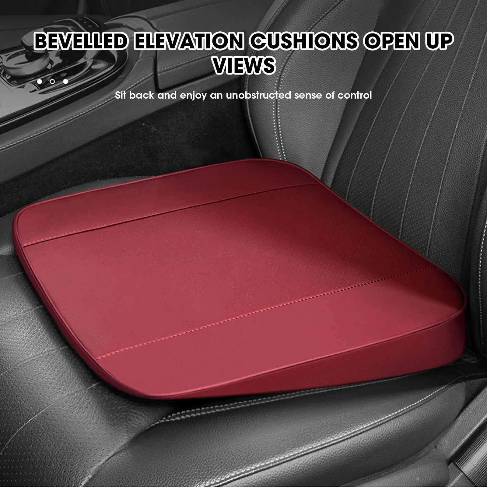 

Car Seat Cushion Pad for People to Broaden Driving Vision car slope booster seat cushion summer