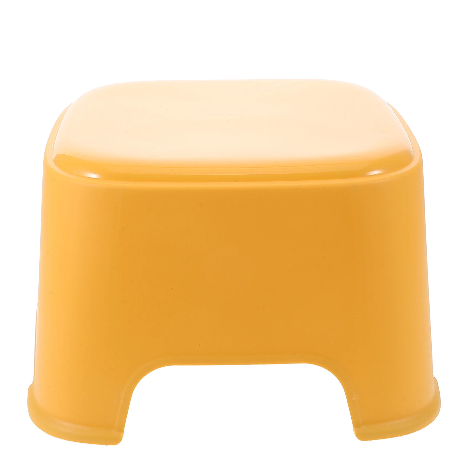 Simple Colored Plastic Kids Stool Anti Home Use Toddler Step Stool Bathroom Kitchen Foot Stool For Children Chairs
