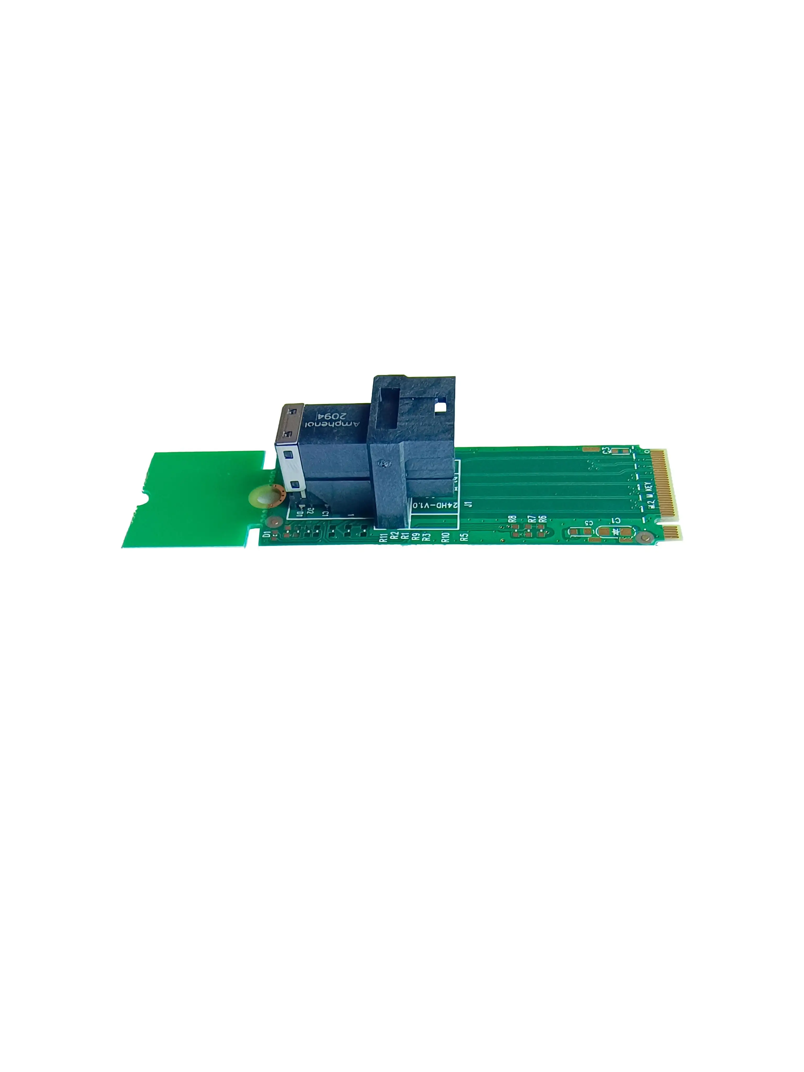 

High Speed PCIe5.0 PCIe4.0 M.2 to Oculink 8654 4I MCIO 4x 8643 Adapter Card Drive Free for Enhanced Data Transfer