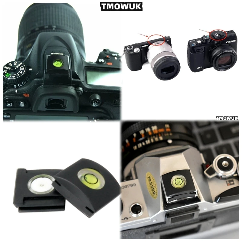 Para Fujifilm X-A2 X-A3 X-A10 X-T1 X-T2 X-T3 X-T4 X-T20 tapa de cubierta de zapata DSLR cámara Flash zapata acceso de nivel de burbuja