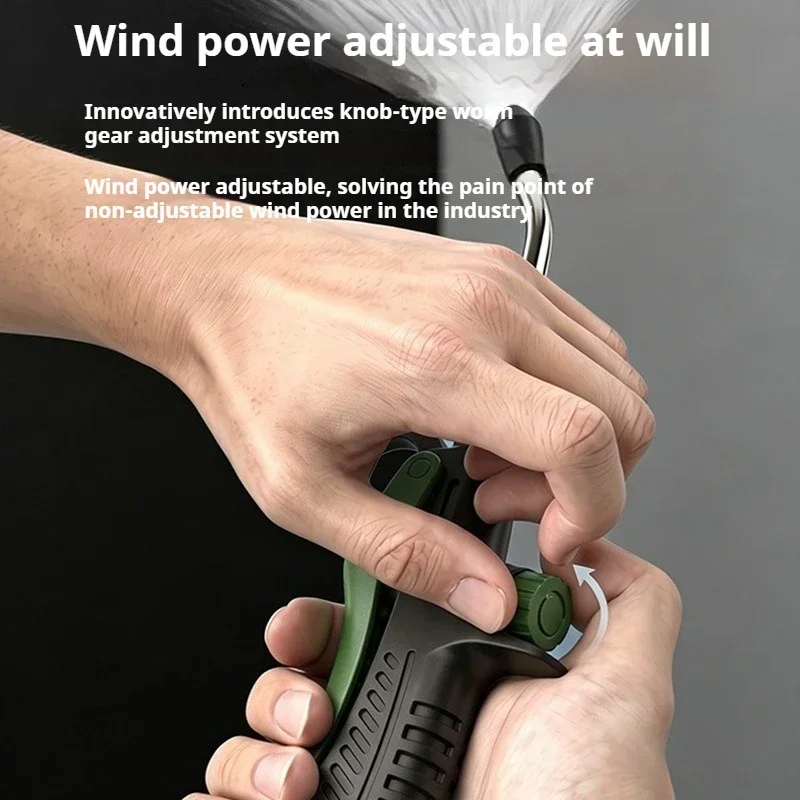 Handheld Pneumatic Air Duster Blow Gun Multi-Purpose Cleaning Tool for Electronics Garage And Airsoft Guns Dust Spray Port