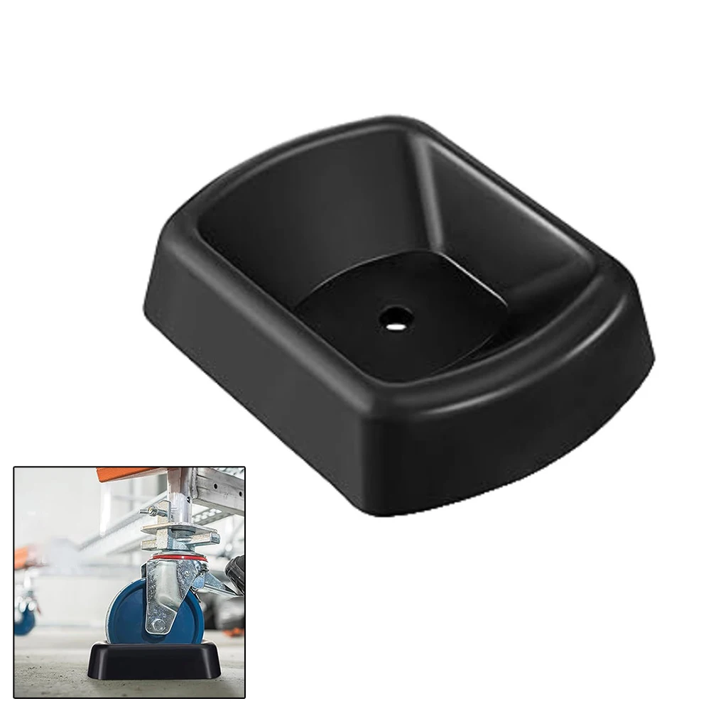 

6-дюймовый ограничитель колеса, домкрат, колесный упор, мигает боковое движение, идеально подходит для парковки, надежный резиновый материал