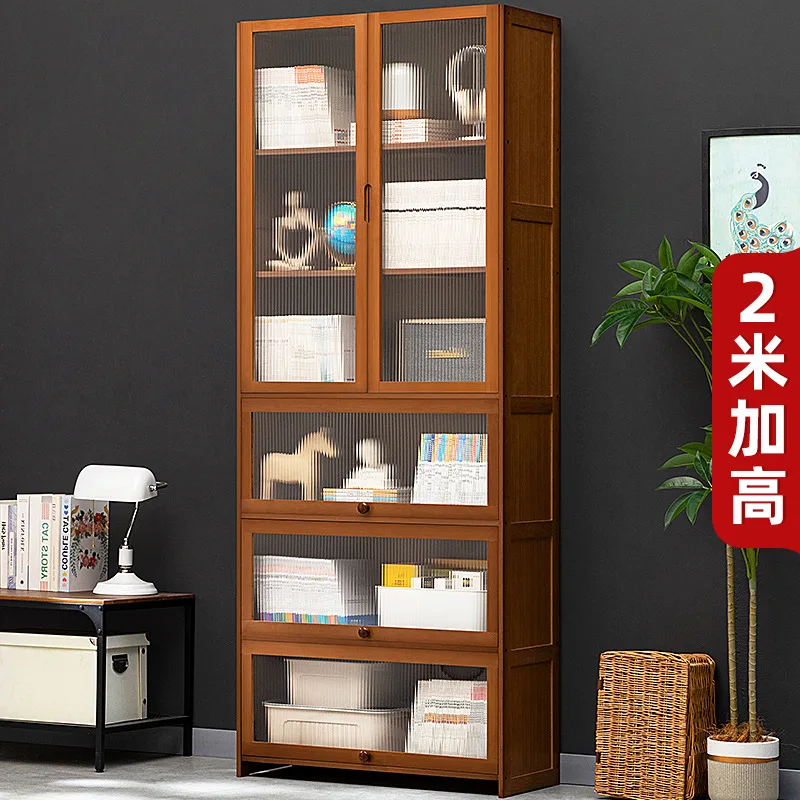 

Shelf with cabinet door, locker integrated lattice cabinet