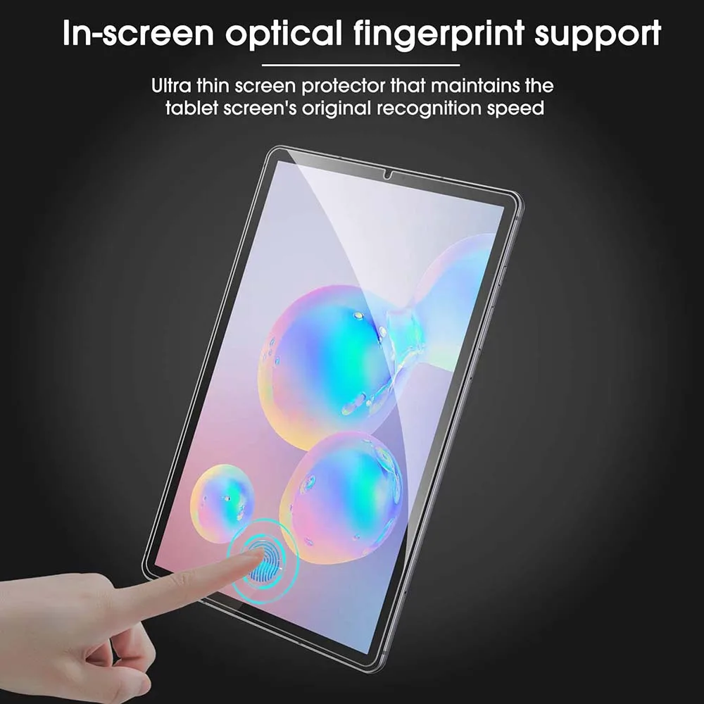 2Pcs Gehärtetem Glas für Samsung Galaxy Tab A7 Lite T220 T225 8.7 "9H Anti-fingerprint Volle film Tablet Abdeckung Screen Protector