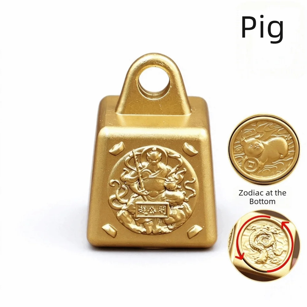 Rotatable Zhao Gongming Weight Spinner Scale Weight Hand Piece Rotatable Weight Spinner Hanging Ornament Pendant Ornament