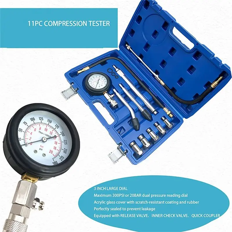 a60i]-automobile-compression-test-tool-engine-cylinder-leakage-compression-test-pressure-engine-cylinder-pressure-gauge
