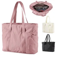 Bolso de mano de viaje para mujer, bolso de viaje para ordenador portátil universitario, bolsa para pañales, gimnasio, Yoga, bolso de hombro, estera de Yoga, hebilla para deportes, trabajo universitario