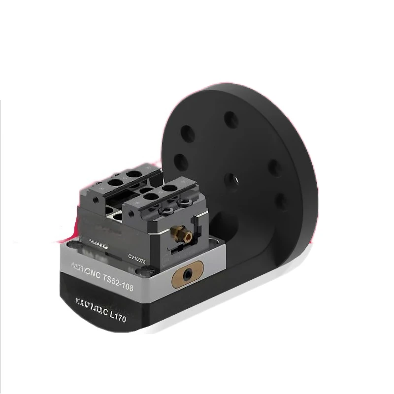 5-Axis adjustable vice with interchangeable aluminum jaws precision numerical control self-centering vice