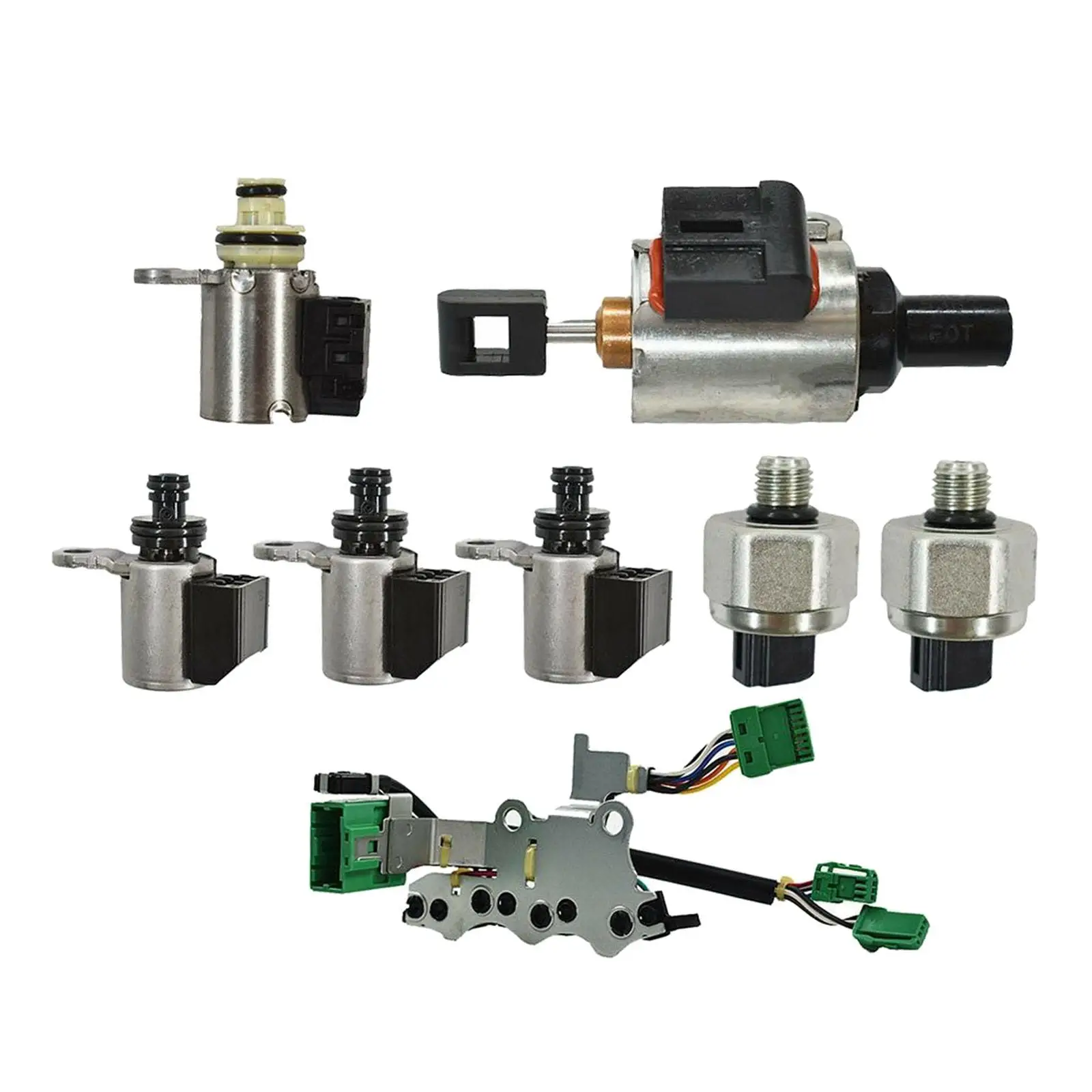 

Комплект клапанов для вариатора (CVT) из чугуна, разноцветный, для замены в автомобилях, для RE0F10A